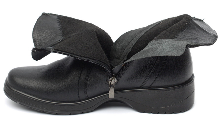 ЖЕНСКИЕ ПОЛУСАПОГИ НАТУРАЛЬНАЯ КОЖА / БАЙКА РОСВЕСТ РОССИЯ