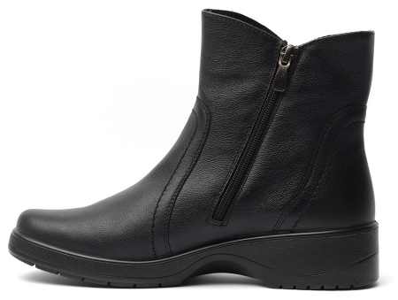 ЖЕНСКИЕ ПОЛУСАПОГИ НАТУРАЛЬНАЯ КОЖА / БАЙКА РОСВЕСТ РОССИЯ