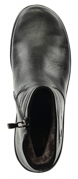 ЖЕНСКИЕ ПОЛУСАПОГИ НАТУРАЛЬНАЯ КОЖА / ПОЛУШЕРСТЬ РОСВЕСТ РОССИЯ