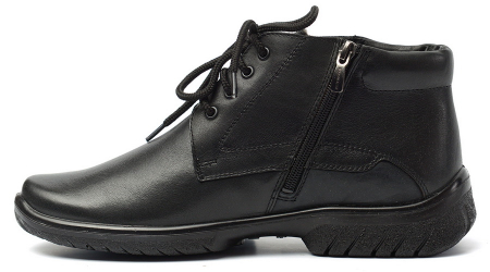 МУЖСКИЕ БОТИНКИ НАТУРАЛЬНАЯ КОЖА/ ШЕРСТЬ РОСВЕСТ РОССИЯ