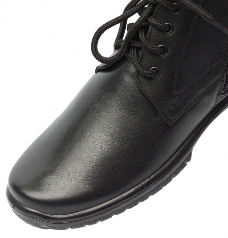 МУЖСКИЕ БОТИНКИ НАТУРАЛЬНАЯ КОЖА/ ШЕРСТЬ РОСВЕСТ РОССИЯ