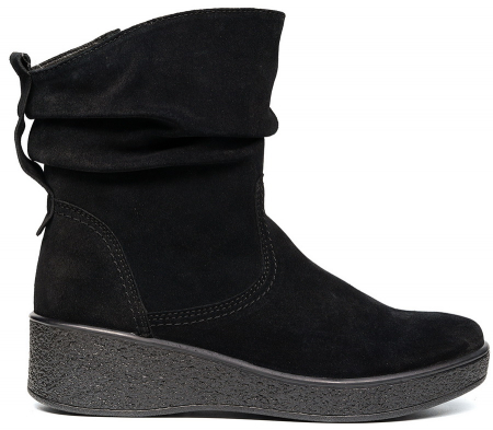 ЖЕНСКИЕ САПОГИ НАТУРАЛЬНАЯ КОЖА / ШЕРСТЬ РОСВЕСТ РОССИЯ