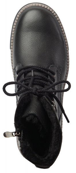 ЖЕНСКИЕ БОТИНКИ НАТУРАЛЬНАЯ КОЖА+ДУБЛЕНКА / НАТУРАЛЬНЫЙ МЕХ GUGU ГЕРМАНИЯ