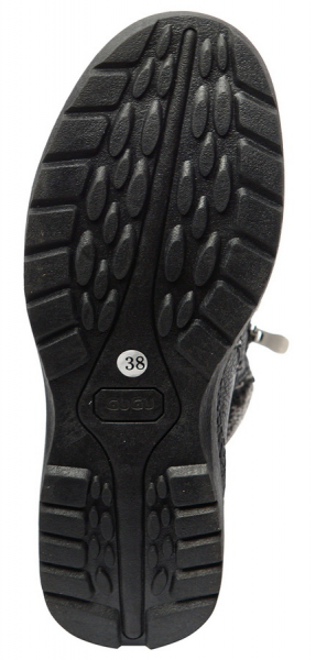 ЖЕНСКИЕ БОТИНКИ НАТУРАЛЬНАЯ КОЖА / НАТУРАЛЬНЫЙ МЕХ GUGU ГЕРМАНИЯ