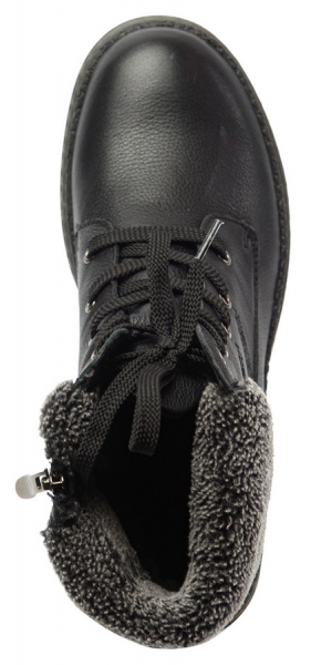 ЖЕНСКИЕ БОТИНКИ НАТУРАЛЬНАЯ КОЖА / НАТУРАЛЬНЫЙ МЕХ GUGU ГЕРМАНИЯ