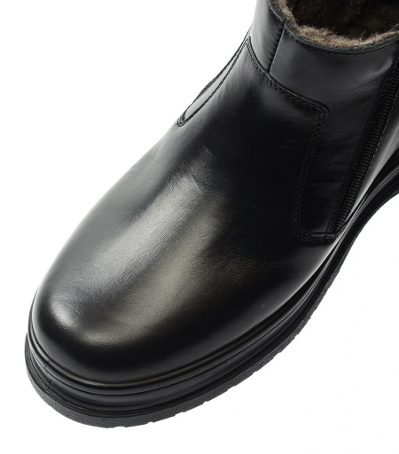 МУЖСКИЕ БОТИНКИ НАТУРАЛЬНАЯ КОЖА / ШЕРСТЬ МАРКО БЕЛАРУСЬ