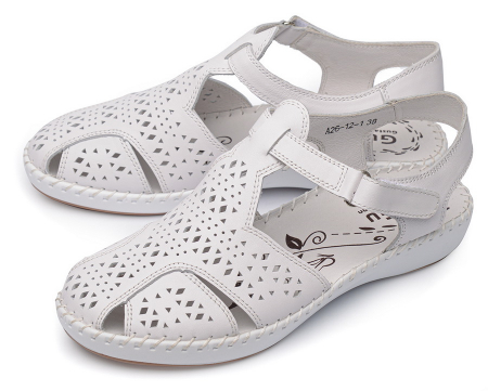 ЖЕНСКИЕ БОСОНОЖКИ НАТУРАЛЬНАЯ КОЖА GUGU ГЕРМАНИЯ