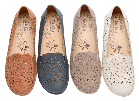 ЖЕНСКИЕ ТУФЛИ НАТУРАЛЬНАЯ КОЖА GUGU ГЕРМАНИЯ