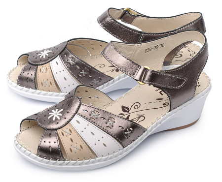 ЖЕНСКИЕ БОСОНОЖКИ НАТУРАЛЬНАЯ КОЖА GUGU ГЕРМАНИЯ