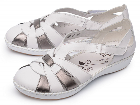 ЖЕНСКИЕ БОСОНОЖКИ НАТУРАЛЬНАЯ КОЖА GUGU ГЕРМАНИЯ