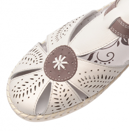 ЖЕНСКИЕ БОСОНОЖКИ НАТУРАЛЬНАЯ КОЖА GUGU ГЕРМАНИЯ