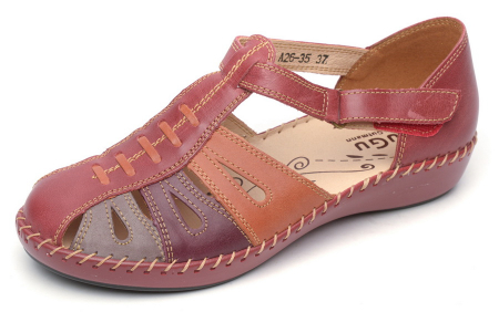 ЖЕНСКИЕ БОСОНОЖКИ НАТУРАЛЬНАЯ КОЖА GUGU ГЕРМАНИЯ