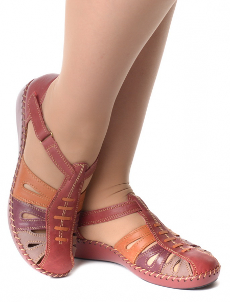 ЖЕНСКИЕ БОСОНОЖКИ НАТУРАЛЬНАЯ КОЖА GUGU ГЕРМАНИЯ