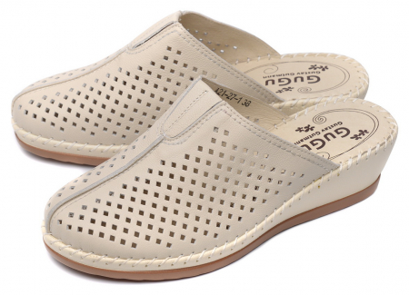 ЖЕНСКИЕ БОСОНОЖКИ НАТУРАЛЬНАЯ КОЖА GUGU ГЕРМАНИЯ