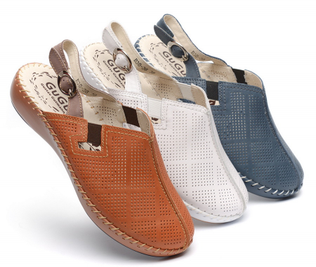 ЖЕНСКИЕ ТУФЛИ НАТУРАЛЬНАЯ КОЖА GUGU ГЕРМАНИЯ