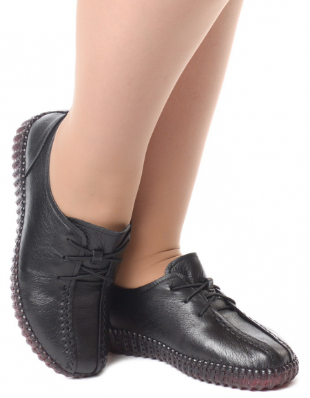 ЖЕНСКИЕ ТУФЛИ НАТУРАЛЬНАЯ КОЖА BINIFOOT/BNF ТАЙВАНЬ