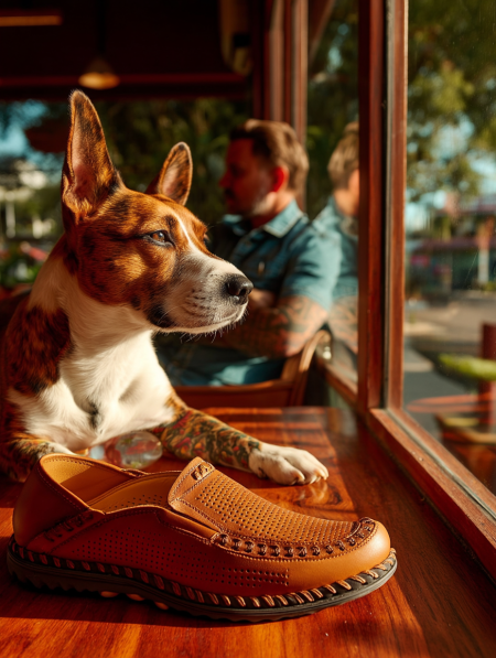 МУЖСКИЕ ПОЛУБОТИНКИ НАТУРАЛЬНАЯ КОЖА GUGU ГЕРМАНИЯ