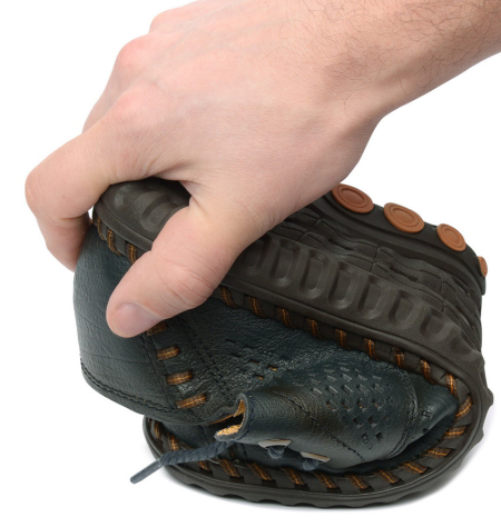 МУЖСКИЕ ПОЛУБОТИНКИ НАТУРАЛЬНАЯ КОЖА GUGU ГЕРМАНИЯ