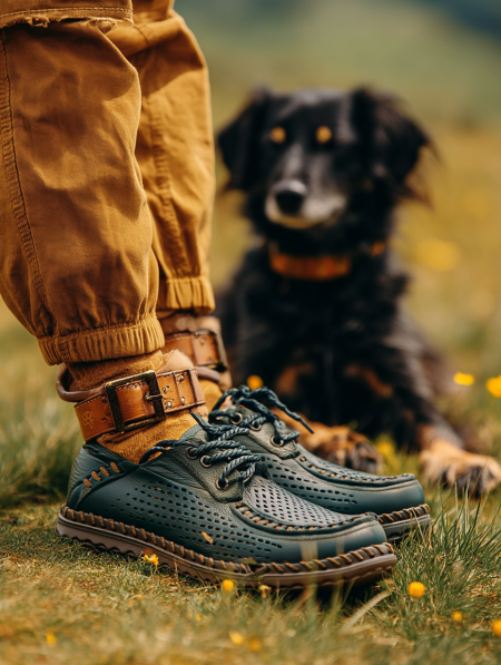 МУЖСКИЕ ПОЛУБОТИНКИ НАТУРАЛЬНАЯ КОЖА GUGU ГЕРМАНИЯ