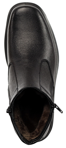 МУЖСКИЕ БОТИНКИ НАТУРАЛЬНАЯ КОЖА / НАТУРАЛЬНЫЙ МЕХ ОТИКО БЕЛАРУСЬ