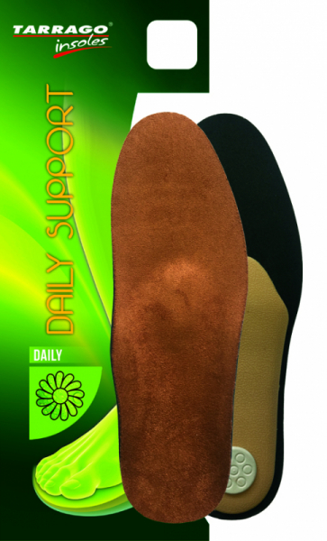 TARRAGO СТЕЛЬКИ DAILY SUPPORT АНАТОМИЧЕСКИЕ МИКРОФИБРА/ЛАТЕКС ПО РАЗМЕРАМ 37/38-45/46