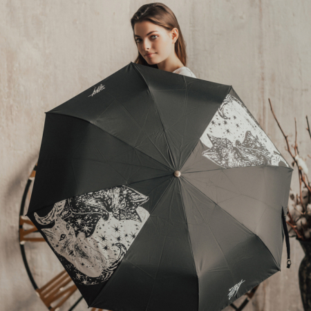 ЗОНТ ЖЕНСКИЙ ПРЕМИУМ АВТОМАТ FLIORAJ