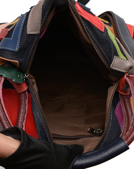 ЖЕНСКАЯ СУМКА НАТУРАЛЬНАЯ КОЖА  KIKILOK КОРЕЯ