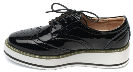 ЖЕНСКИЕ ТУФЛИ НАТУРАЛЬНАЯ КОЖА (ЛАК) BINIFOOT/BNF ТАЙВАНЬ