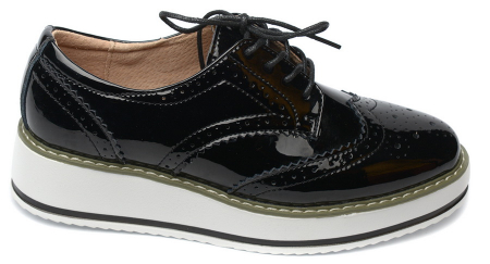 ЖЕНСКИЕ ТУФЛИ НАТУРАЛЬНАЯ КОЖА (ЛАК) BINIFOOT/BNF ТАЙВАНЬ