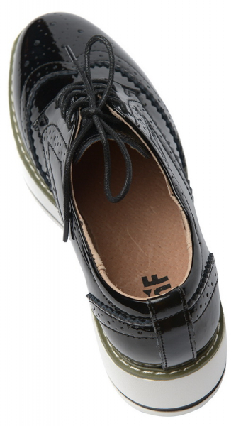 ЖЕНСКИЕ ТУФЛИ НАТУРАЛЬНАЯ КОЖА (ЛАК) BINIFOOT/BNF ТАЙВАНЬ