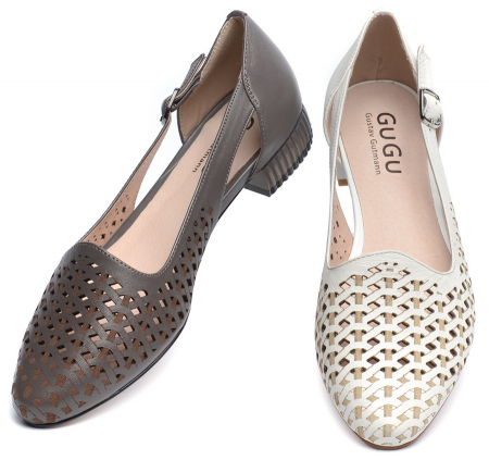 ЖЕНСКИЕ ТУФЛИ НАТУРАЛЬНАЯ КОЖА GUGU ГЕРМАНИЯ