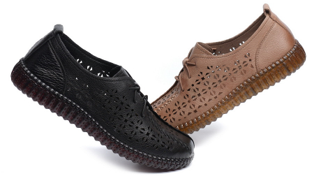 ЖЕНСКИЕ ТУФЛИ НАТУРАЛЬНАЯ КОЖА BINIFOOT/BNF ТАЙВАНЬ