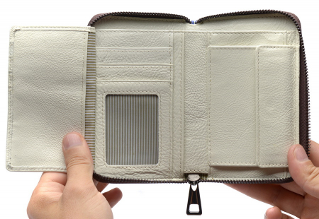 ЖЕНСКИЙ КОШЕЛЕК НАТУРАЛЬНАЯ КОЖА КОРЕЯ