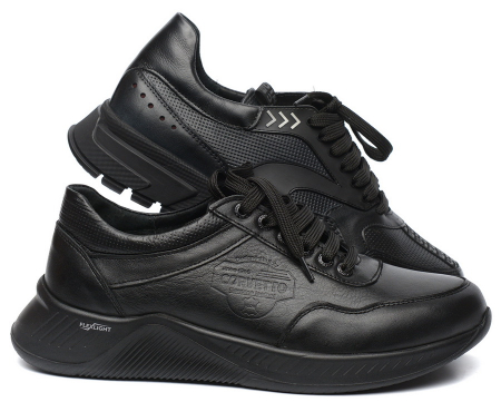 МУЖСКИЕ КРОССОВКИ НАТУРАЛЬНАЯ КОЖА CORVETTO ИТАЛИЯ