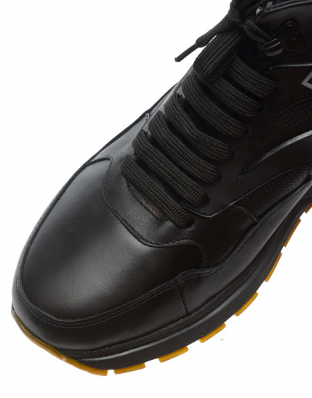 МУЖСКИЕ КРОССОВКИ НАТУРАЛЬНАЯ КОЖА / ШЕРСТЬ CORVETTO