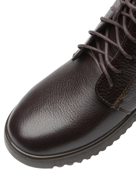 ЖЕНСКИЕ БОТИНКИ НАТУРАЛЬНАЯ КОЖА / БАЙКА МАРКО БЕЛАРУСЬ