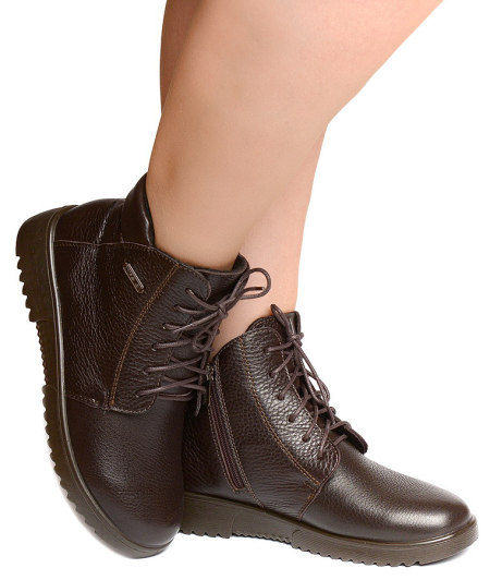 ЖЕНСКИЕ БОТИНКИ НАТУРАЛЬНАЯ КОЖА / БАЙКА МАРКО БЕЛАРУСЬ