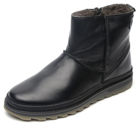 МУЖСКИЕ ПОЛУСАПОГИ НАТУРАЛЬНАЯ КОЖА / ШЕРСТЬ CORVETTO