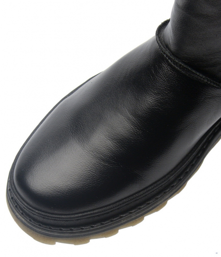 МУЖСКИЕ ПОЛУСАПОГИ НАТУРАЛЬНАЯ КОЖА / ШЕРСТЬ CORVETTO