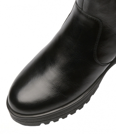 ЖЕНСКИЕ БОТИНКИ НАТУРАЛЬНАЯ КОЖА / ШЕРСТЬ МАРКО БЕЛАРУСЬ