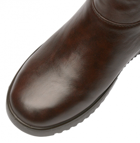 ЖЕНСКИЕ БОТИНКИ НАТУРАЛЬНАЯ КОЖА / ШЕРСТЬ МАРКО БЕЛАРУСЬ