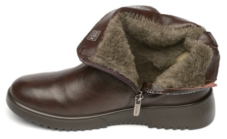 ЖЕНСКИЕ БОТИНКИ НАТУРАЛЬНАЯ КОЖА / ШЕРСТЬ МАРКО БЕЛАРУСЬ