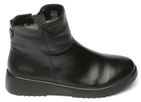 ЖЕНСКИЕ БОТИНКИ НАТУРАЛЬНАЯ КОЖА / ШЕРСТЬ МАРКО БЕЛАРУСЬ