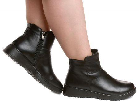 ЖЕНСКИЕ БОТИНКИ НАТУРАЛЬНАЯ КОЖА / ШЕРСТЬ МАРКО БЕЛАРУСЬ