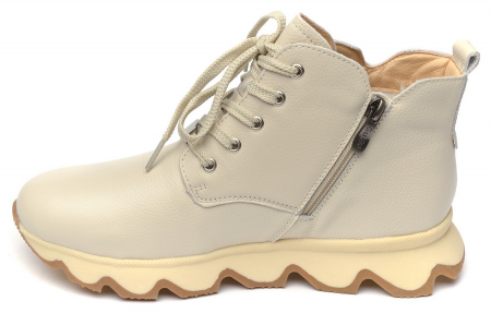 ЖЕНСКИЕ БОТИНКИ НАТУРАЛЬНАЯ КОЖА НАТУРАЛЬНЫЙ МЕХ GUGU ГЕРМАНИЯ