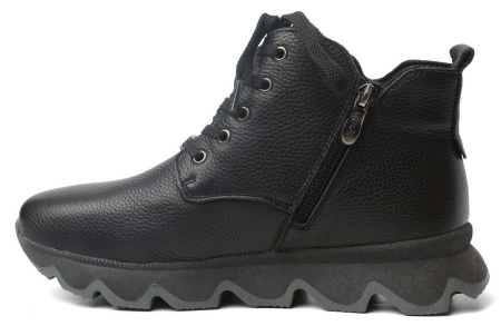 ЖЕНСКИЕ БОТИНКИ НАТУРАЛЬНАЯ КОЖА НАТУРАЛЬНЫЙ МЕХ GUGU ГЕРМАНИЯ