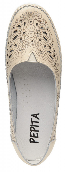 ЖЕНСКИЕ МОКАСИНЫ НАТУРАЛЬНАЯ КОЖА LAPEPITA ИСПАНИЯ