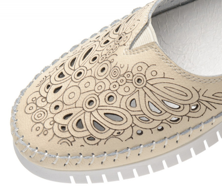 ЖЕНСКИЕ МОКАСИНЫ НАТУРАЛЬНАЯ КОЖА LAPEPITA ИСПАНИЯ