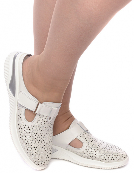 ЖЕНСКИЕ САБО НАТУРАЛЬНАЯ КОЖА LAPEPITA ИСПАНИЯ