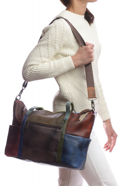 ЖЕНСКАЯ СУМКА НАТУРАЛЬНАЯ КОЖА KIKILOK КОРЕЯ